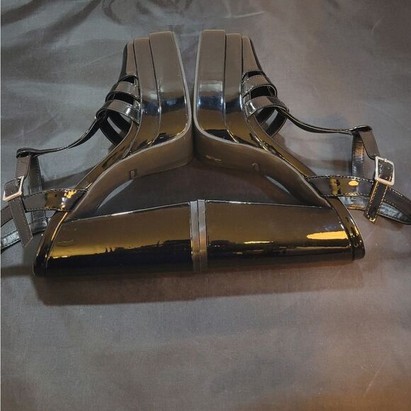 BRAND NEW SOUL PRINCESS PLAIN PLATFORM ANKLE CURVE WIDE HIGH HEEL   SAND… S2 - Picture 10 of 16